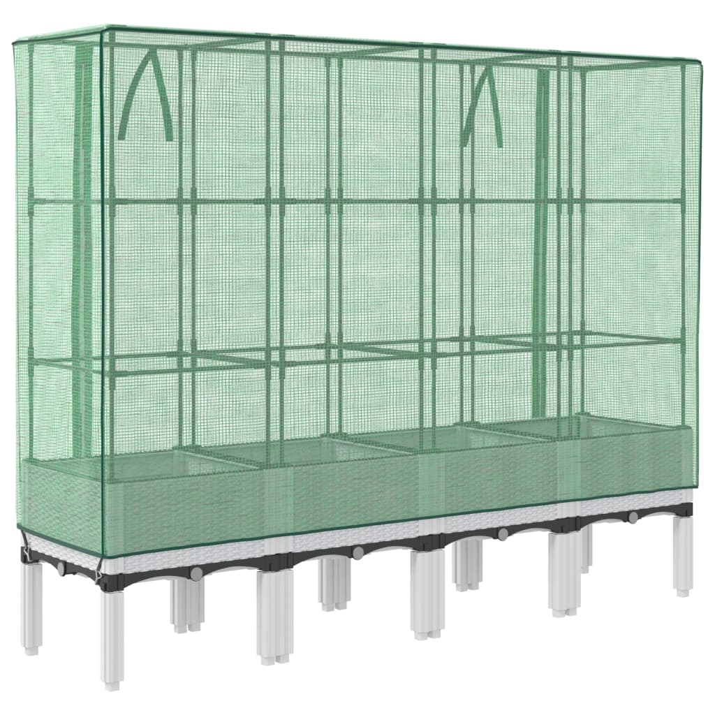 Pakelta lysvė su šiltnamio dangčiu, 160x40x140cm Pakelta lysvė su šiltnamio dangčiu, 160x40x140cm - Image 6