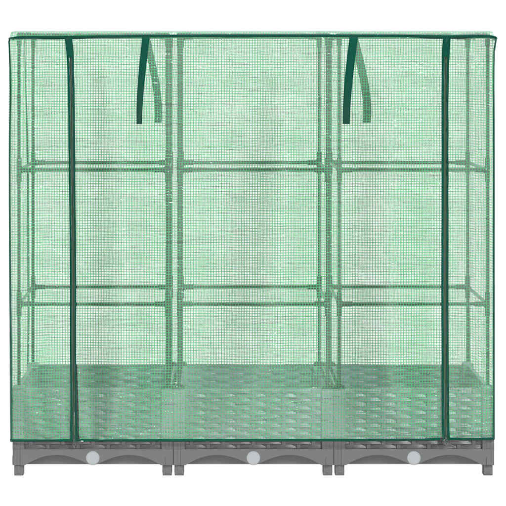 Pakelta lysvė su šiltnamio dangčiu, 120x40x123cm Pakelta lysvė su šiltnamio dangčiu, 120x40x123cm - Image 4