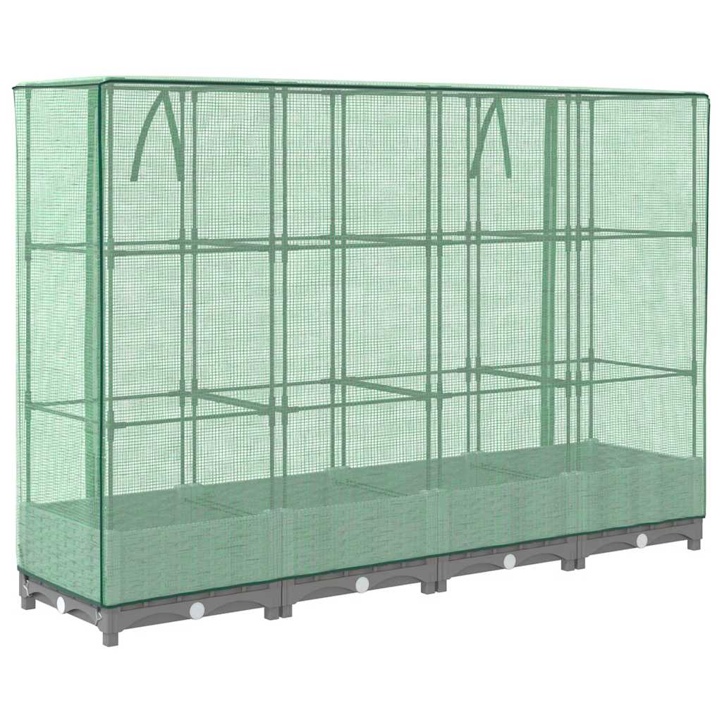 Pakelta lysvė su šiltnamio dangčiu, 160x40x123cm Pakelta lysvė su šiltnamio dangčiu, 160x40x123cm - Image 6