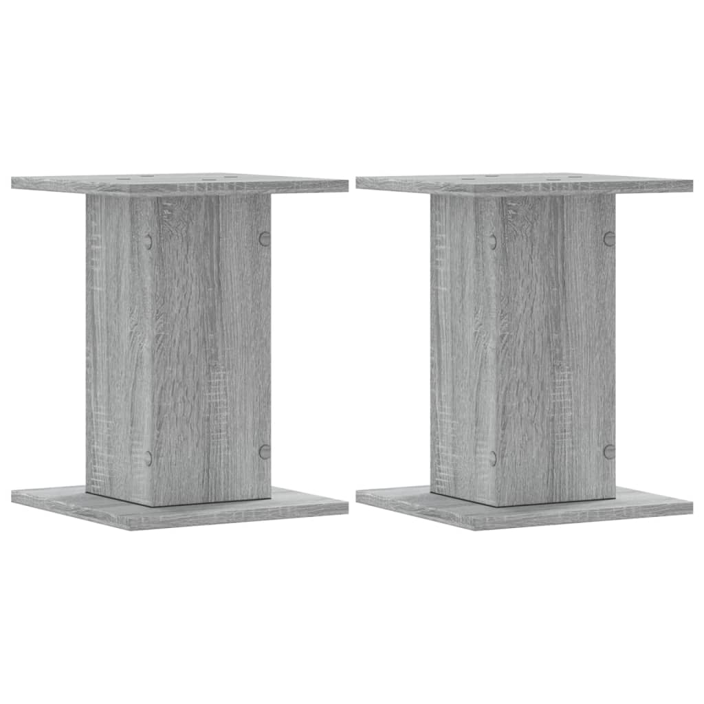 Stovai augalams, 2vnt., pilki ąžuolo, 30x30x40cm, mediena Stovai augalams, 2vnt., pilki ąžuolo, 30x30x40cm, mediena - Image 3