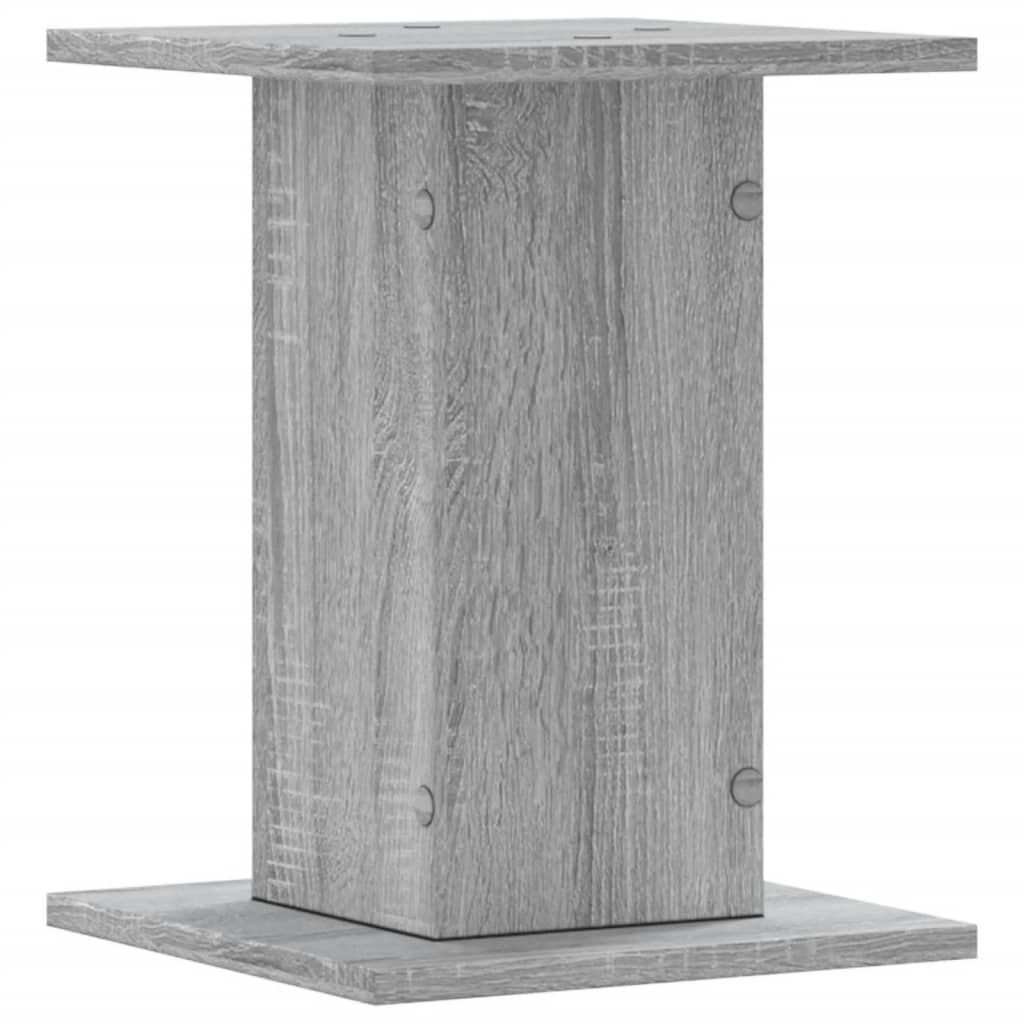 Stovai augalams, 2vnt., pilki ąžuolo, 30x30x40cm, mediena Stovai augalams, 2vnt., pilki ąžuolo, 30x30x40cm, mediena - Image 6
