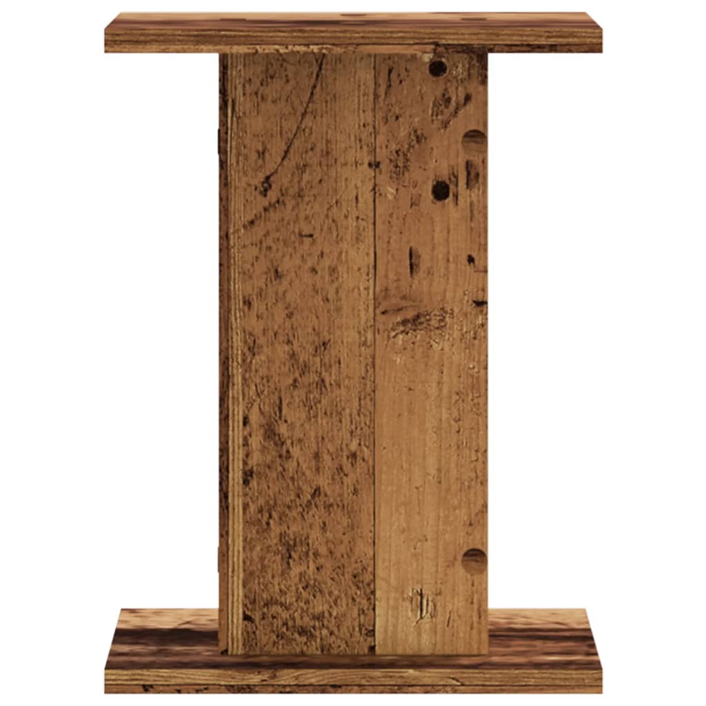 Stovai augalams, 2vnt., sendintos medienos, 30x30x40cm, mediena Stovai augalams, 2vnt., sendintos medienos, 30x30x40cm, mediena - Image 5