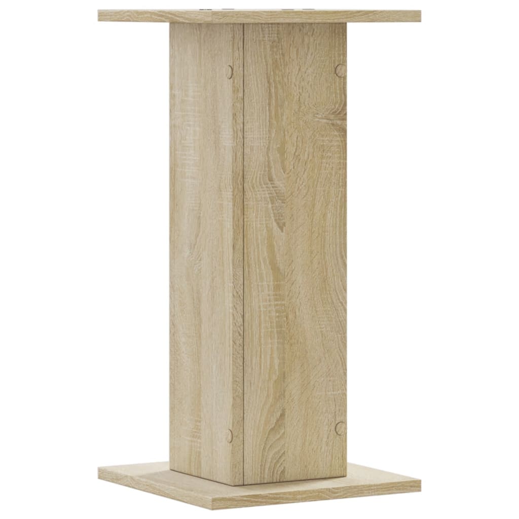 Stovai augalams, 2vnt., ąžuolo, 30x30x60cm, apdirbta mediena Stovai augalams, 2vnt., ąžuolo, 30x30x60cm, apdirbta mediena - Image 6