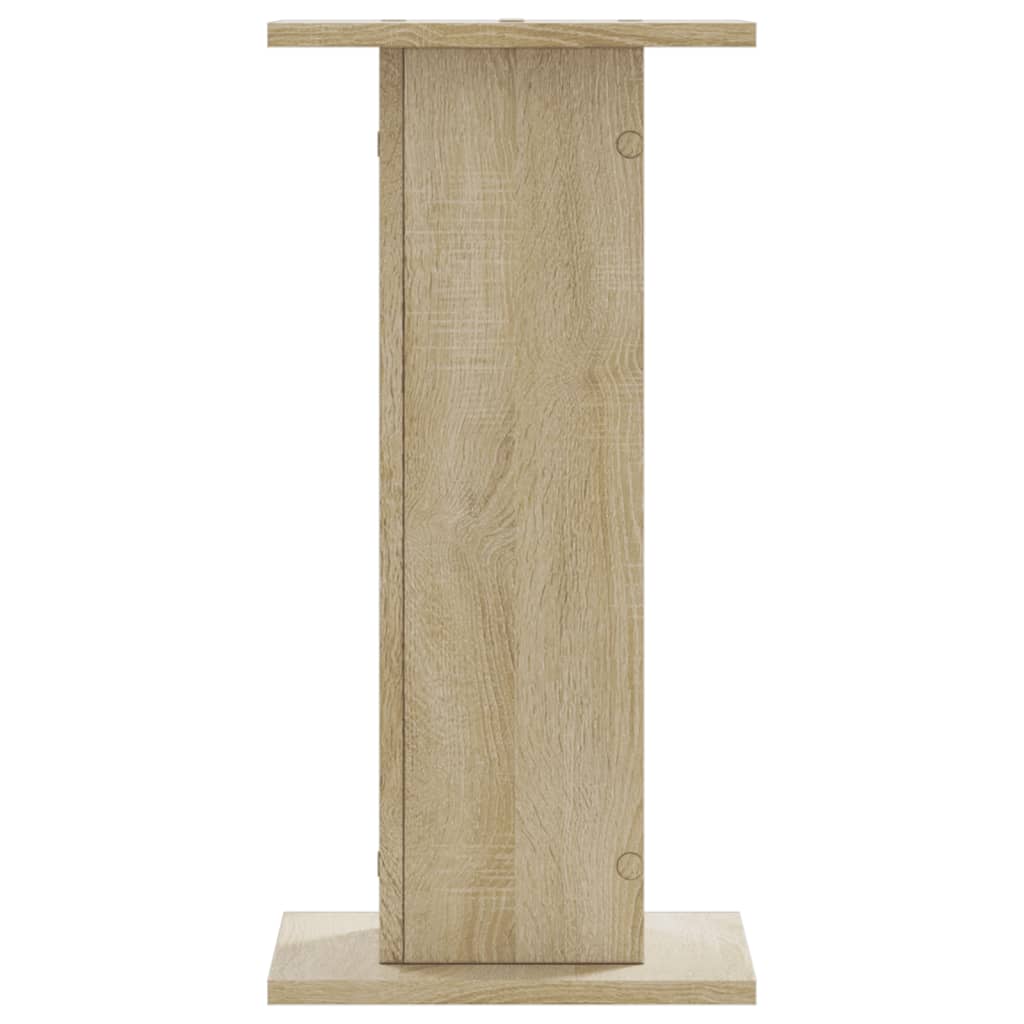 Stovai augalams, 2vnt., ąžuolo, 30x30x60cm, apdirbta mediena Stovai augalams, 2vnt., ąžuolo, 30x30x60cm, apdirbta mediena - Image 8