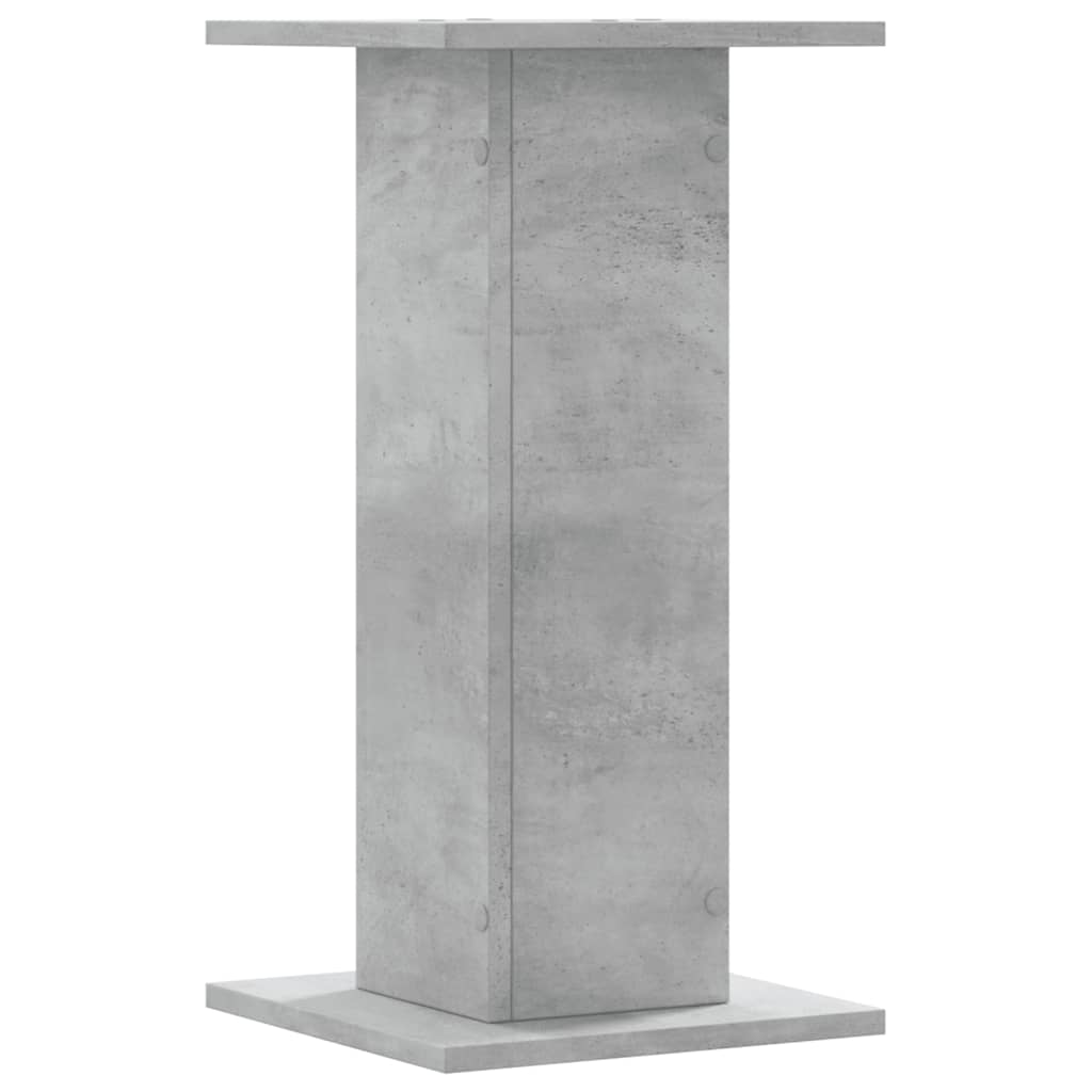 Stovai augalams, 2vnt., betono, 30x30x60cm, apdirbta mediena Stovai augalams, 2vnt., betono, 30x30x60cm, apdirbta mediena - Image 7