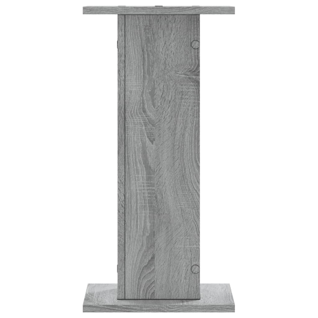 Stovai augalams, 2vnt., pilki ąžuolo, 30x30x60cm, mediena Stovai augalams, 2vnt., pilki ąžuolo, 30x30x60cm, mediena - Image 5