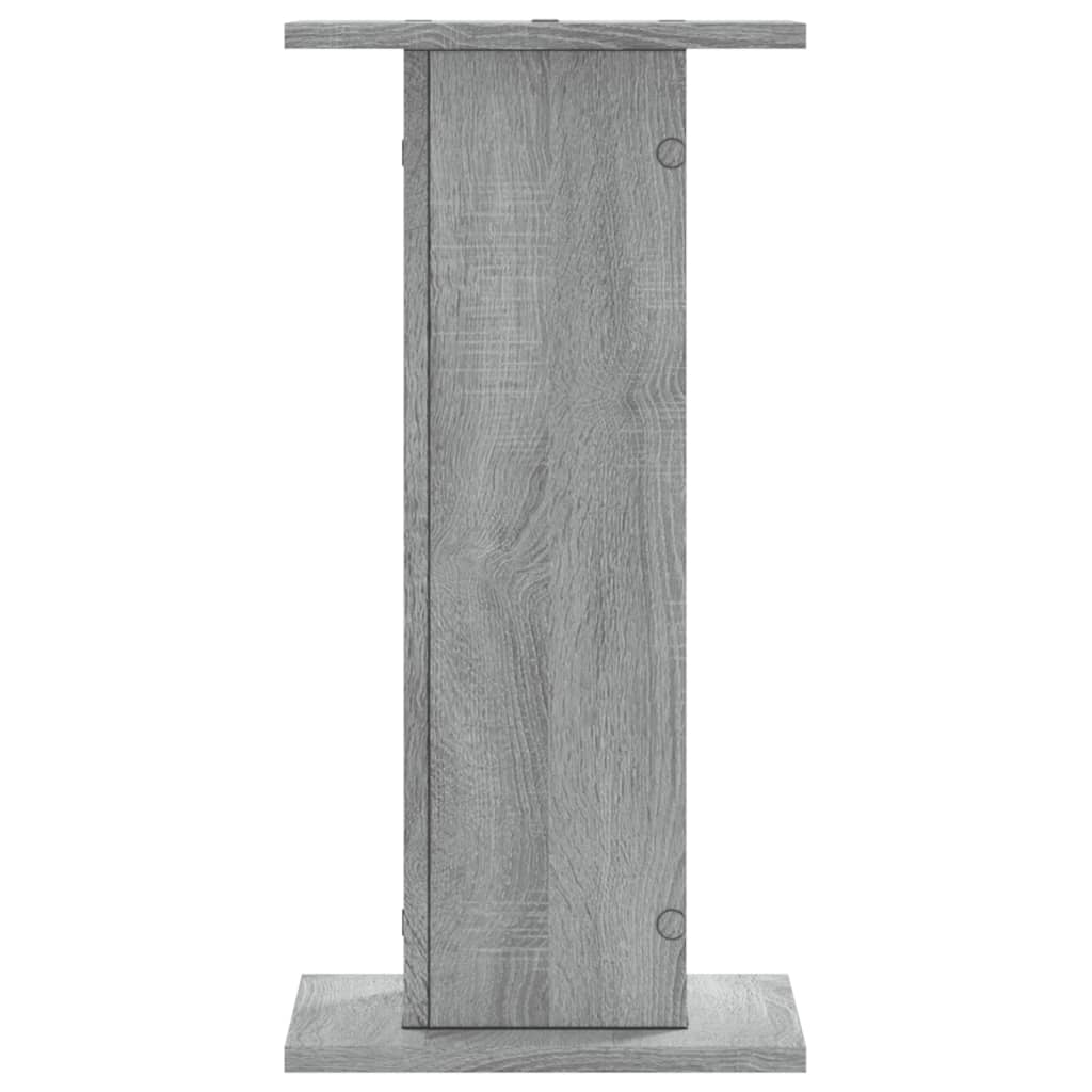 Stovai augalams, 2vnt., pilki ąžuolo, 30x30x60cm, mediena Stovai augalams, 2vnt., pilki ąžuolo, 30x30x60cm, mediena - Image 8