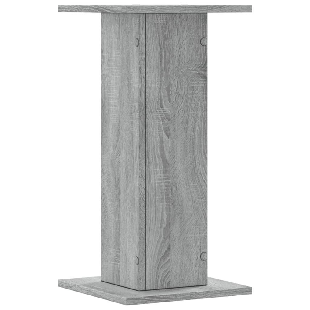Stovai augalams, 2vnt., pilki ąžuolo, 30x30x60cm, mediena Stovai augalams, 2vnt., pilki ąžuolo, 30x30x60cm, mediena - Image 7