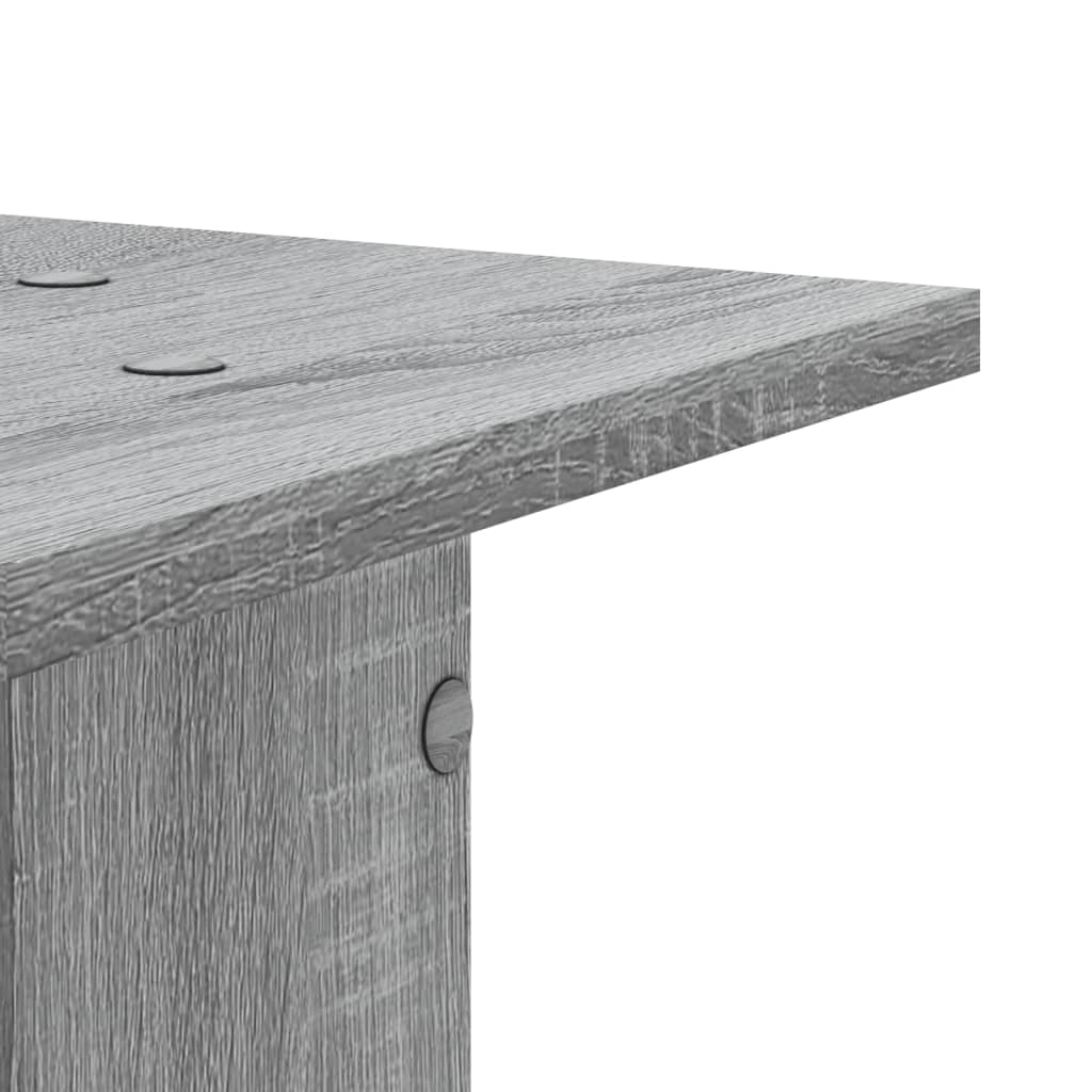 Stovai augalams, 2vnt., pilki ąžuolo, 30x30x60cm, mediena Stovai augalams, 2vnt., pilki ąžuolo, 30x30x60cm, mediena - Image 9