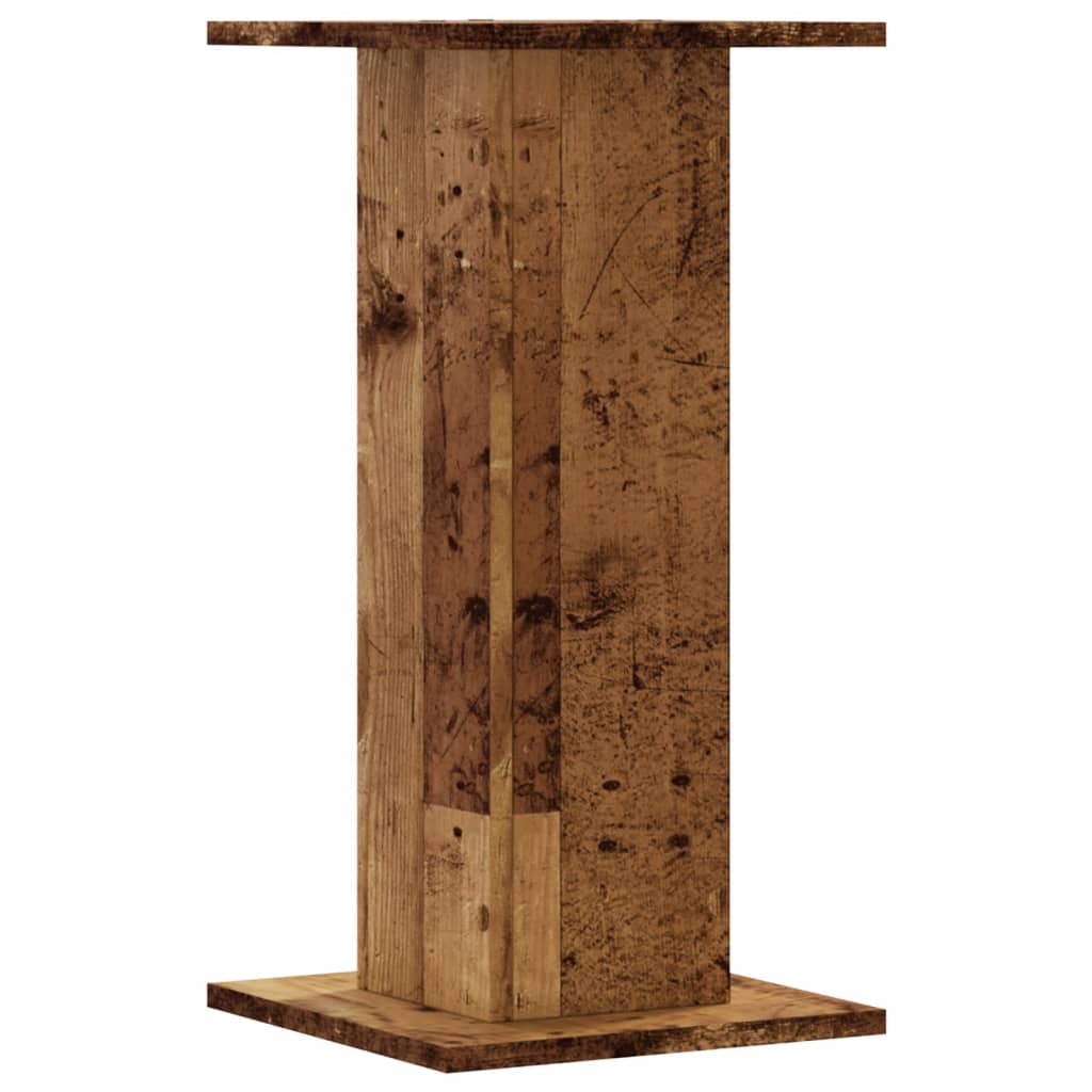 Stovai augalams, 2vnt., sendintos medienos, 30x30x60cm, mediena Stovai augalams, 2vnt., sendintos medienos, 30x30x60cm, mediena - Image 6