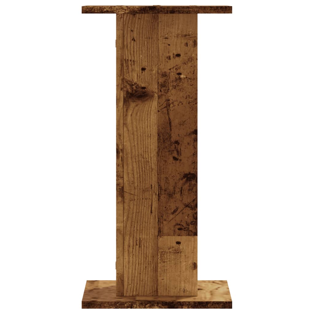 Stovai augalams, 2vnt., sendintos medienos, 30x30x60cm, mediena Stovai augalams, 2vnt., sendintos medienos, 30x30x60cm, mediena - Image 8