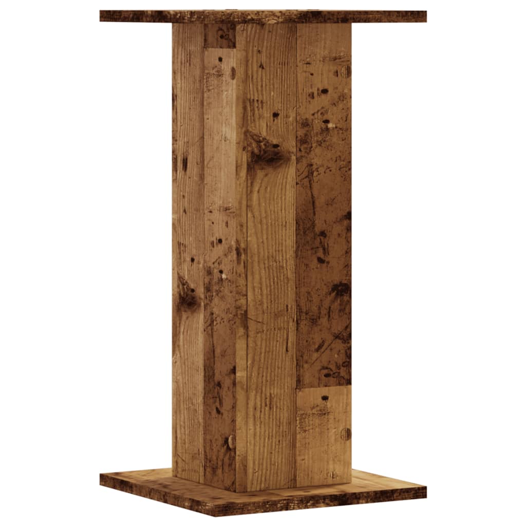 Stovai augalams, 2vnt., sendintos medienos, 30x30x60cm, mediena Stovai augalams, 2vnt., sendintos medienos, 30x30x60cm, mediena - Image 7