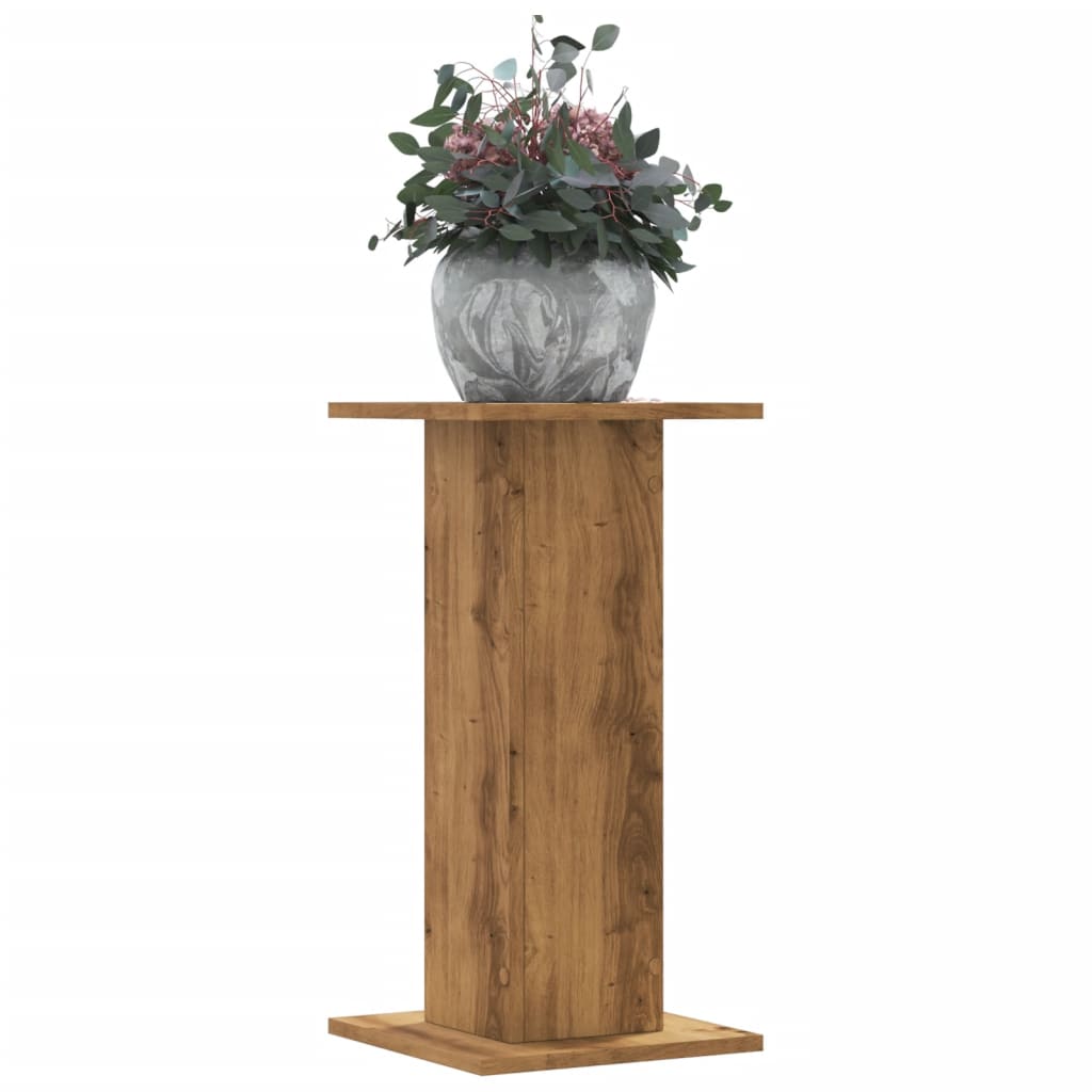 Stovai augalams, 2vnt., artisano ąžuolo, 30x30x60cm, mediena Stovai augalams, 2vnt., artisano ąžuolo, 30x30x60cm, mediena - Image 2