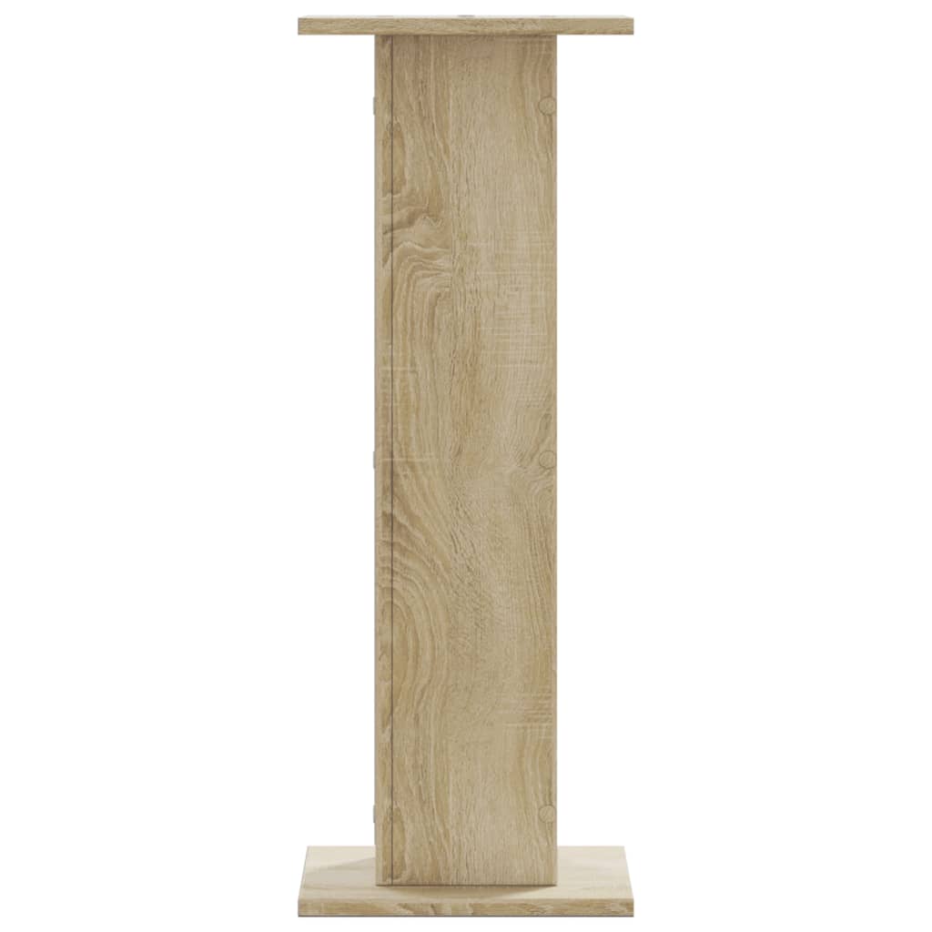 Stovai augalams, 2vnt., ąžuolo, 30x30x80cm, apdirbta mediena Stovai augalams, 2vnt., ąžuolo, 30x30x80cm, apdirbta mediena - Image 5