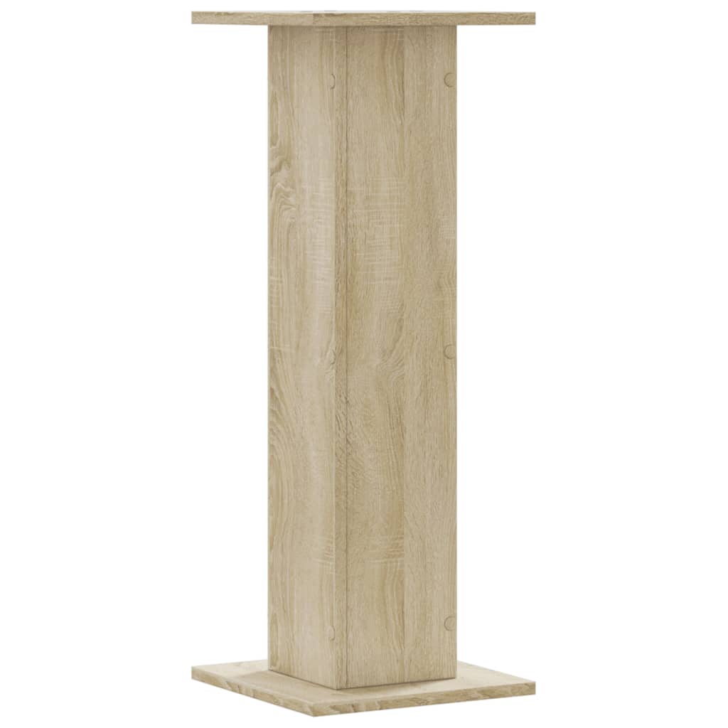 Stovai augalams, 2vnt., ąžuolo, 30x30x80cm, apdirbta mediena Stovai augalams, 2vnt., ąžuolo, 30x30x80cm, apdirbta mediena - Image 6