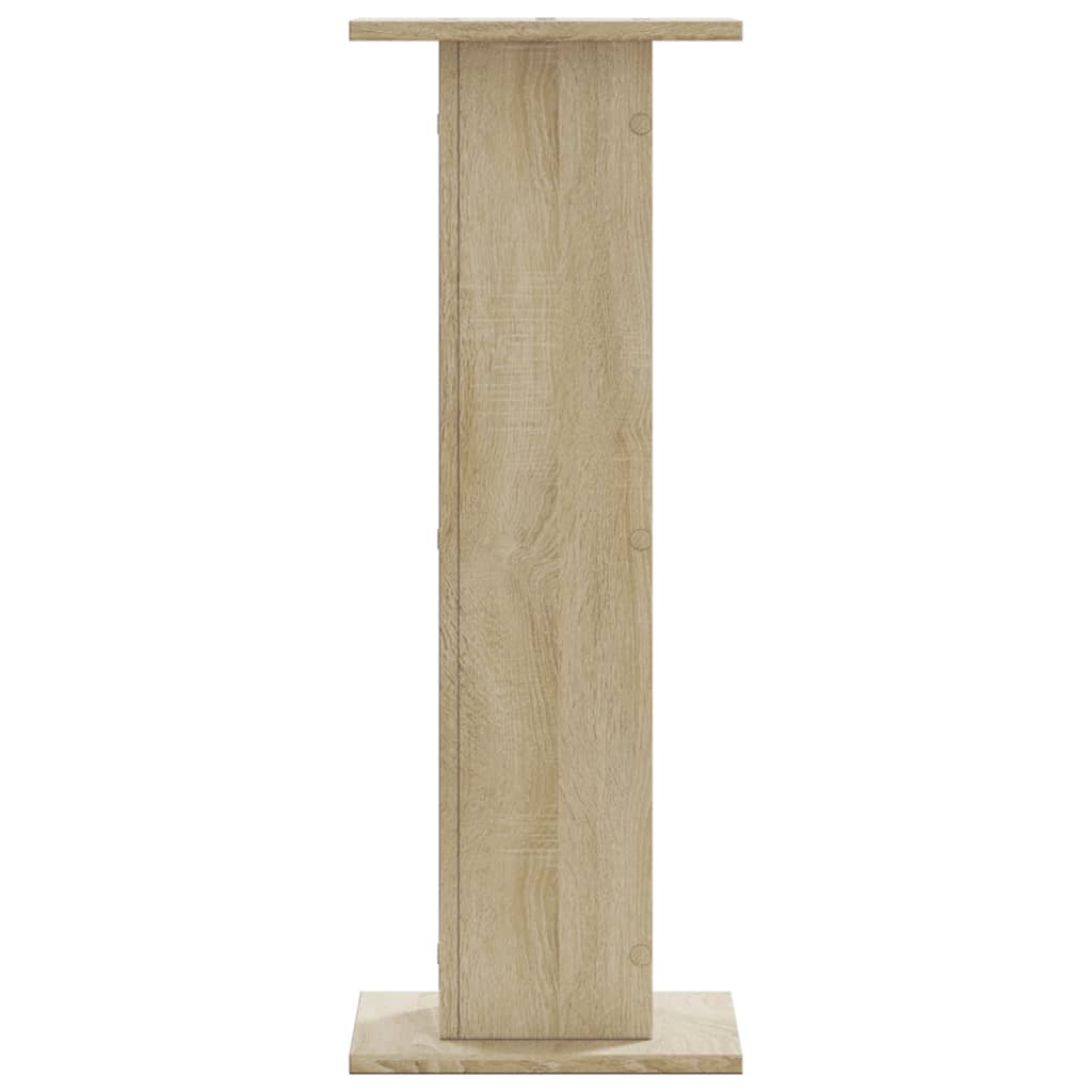 Stovai augalams, 2vnt., ąžuolo, 30x30x80cm, apdirbta mediena Stovai augalams, 2vnt., ąžuolo, 30x30x80cm, apdirbta mediena - Image 8