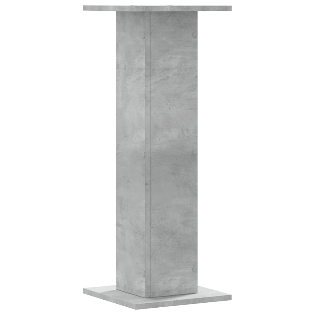 Stovai augalams, 2vnt., betono, 30x30x80cm, apdirbta mediena Stovai augalams, 2vnt., betono, 30x30x80cm, apdirbta mediena - Image 7