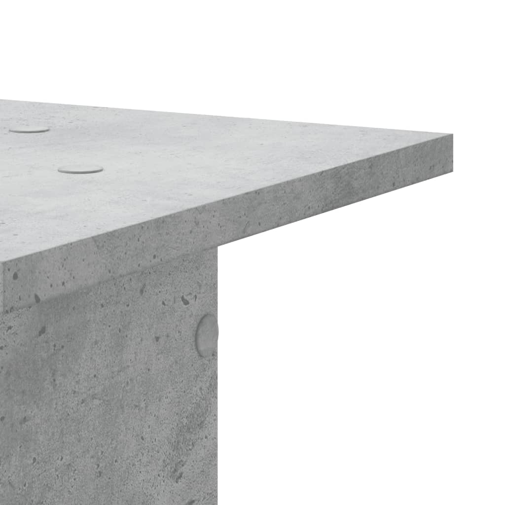 Stovai augalams, 2vnt., betono, 30x30x80cm, apdirbta mediena Stovai augalams, 2vnt., betono, 30x30x80cm, apdirbta mediena - Image 9