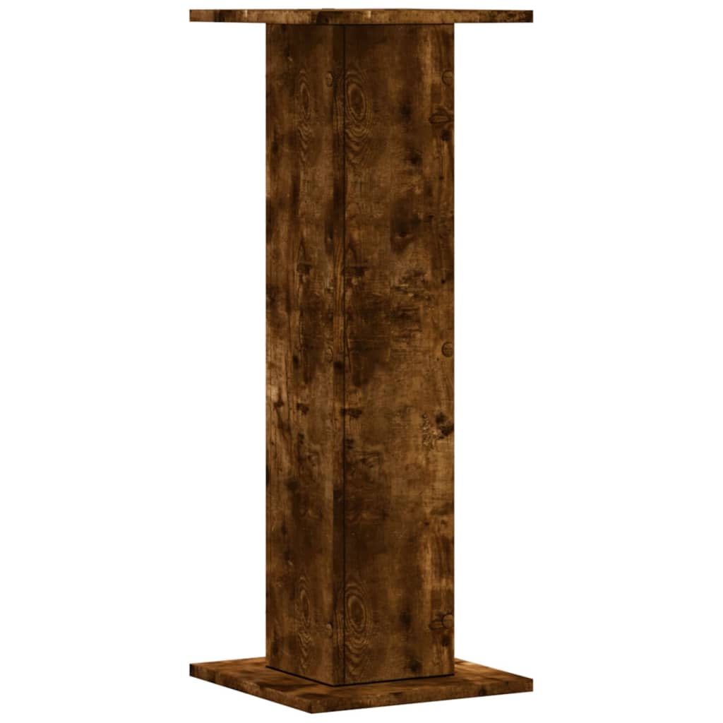Stovai augalams, 2vnt., dūminiai, 30x30x80cm, apdirbta mediena Stovai augalams, 2vnt., dūminiai, 30x30x80cm, apdirbta mediena - Image 6