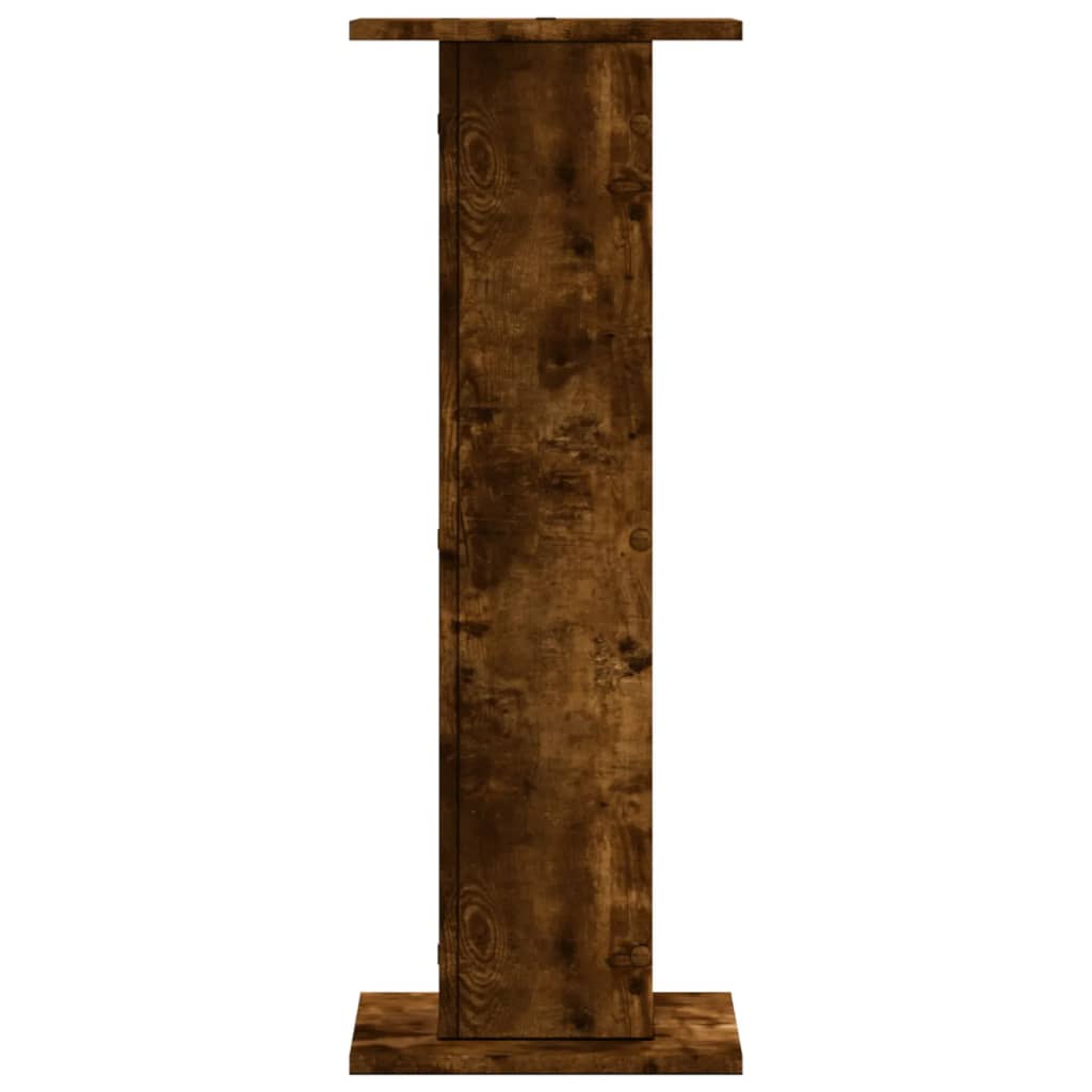 Stovai augalams, 2vnt., dūminiai, 30x30x80cm, apdirbta mediena Stovai augalams, 2vnt., dūminiai, 30x30x80cm, apdirbta mediena - Image 8