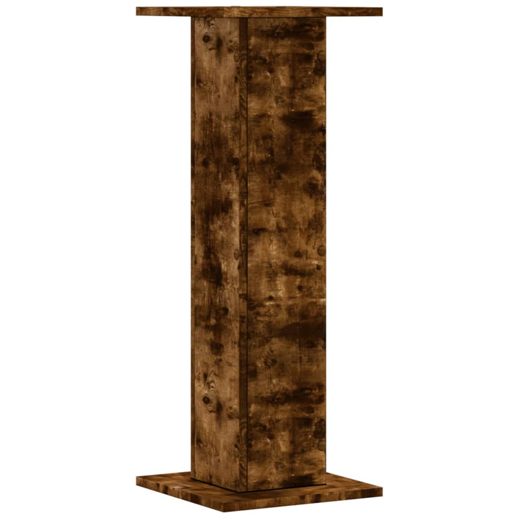 Stovai augalams, 2vnt., dūminiai, 30x30x80cm, apdirbta mediena Stovai augalams, 2vnt., dūminiai, 30x30x80cm, apdirbta mediena - Image 7