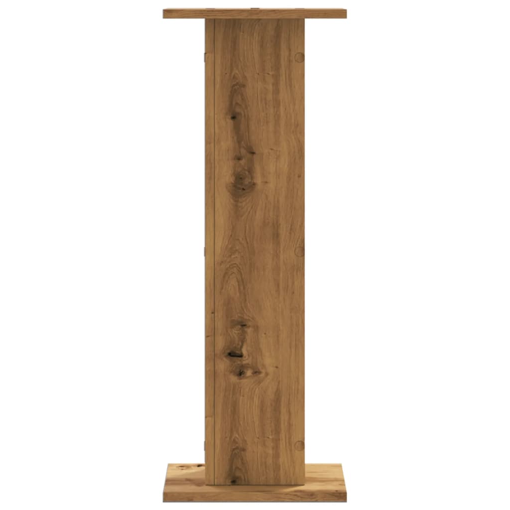Stovai augalams, 2vnt., artisano ąžuolo, 30x30x80cm, mediena Stovai augalams, 2vnt., artisano ąžuolo, 30x30x80cm, mediena - Image 5