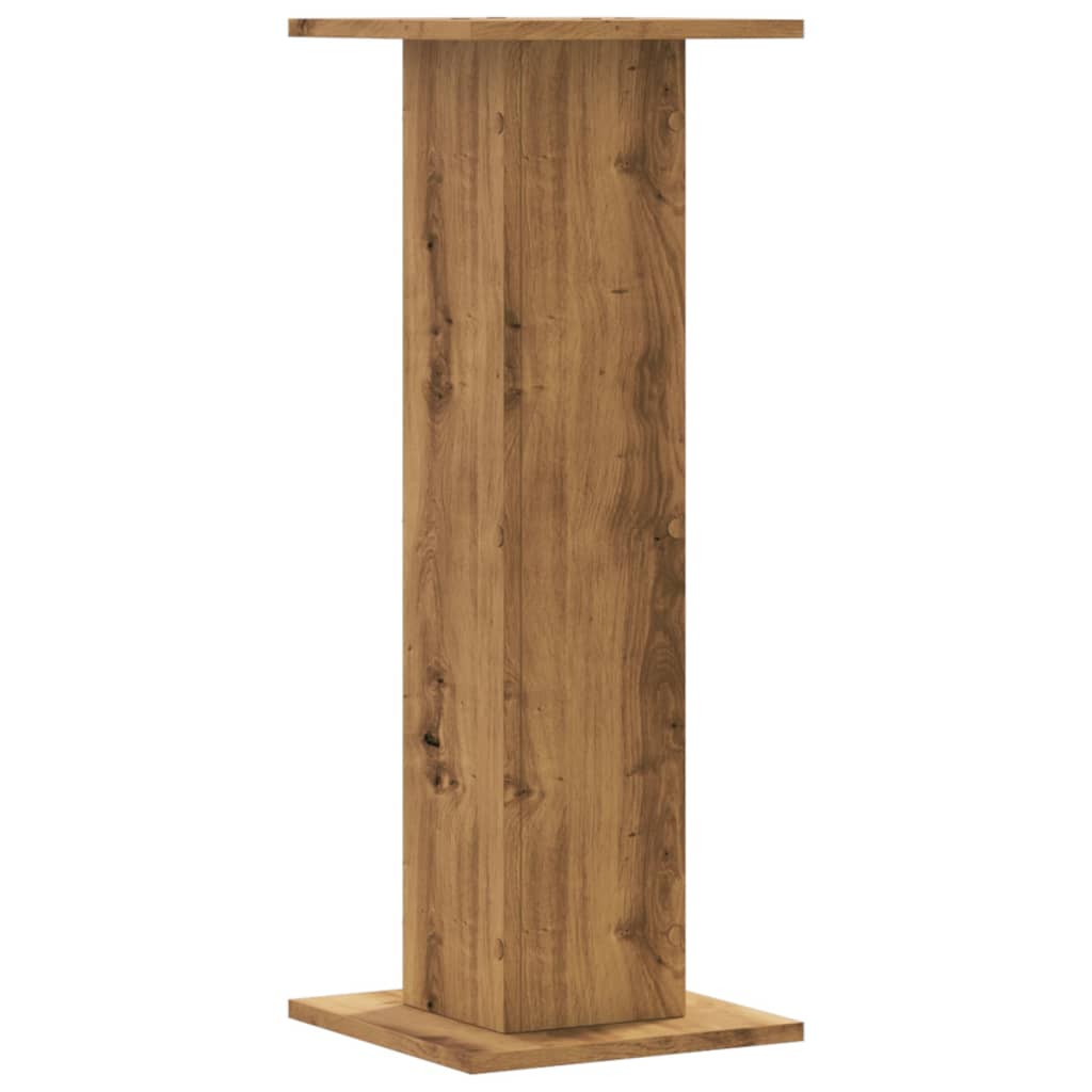 Stovai augalams, 2vnt., artisano ąžuolo, 30x30x80cm, mediena Stovai augalams, 2vnt., artisano ąžuolo, 30x30x80cm, mediena - Image 6