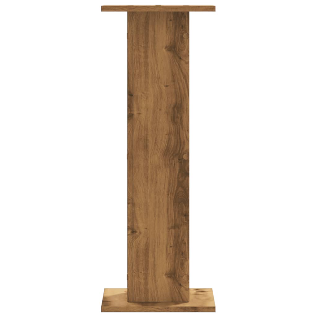 Stovai augalams, 2vnt., artisano ąžuolo, 30x30x80cm, mediena Stovai augalams, 2vnt., artisano ąžuolo, 30x30x80cm, mediena - Image 8