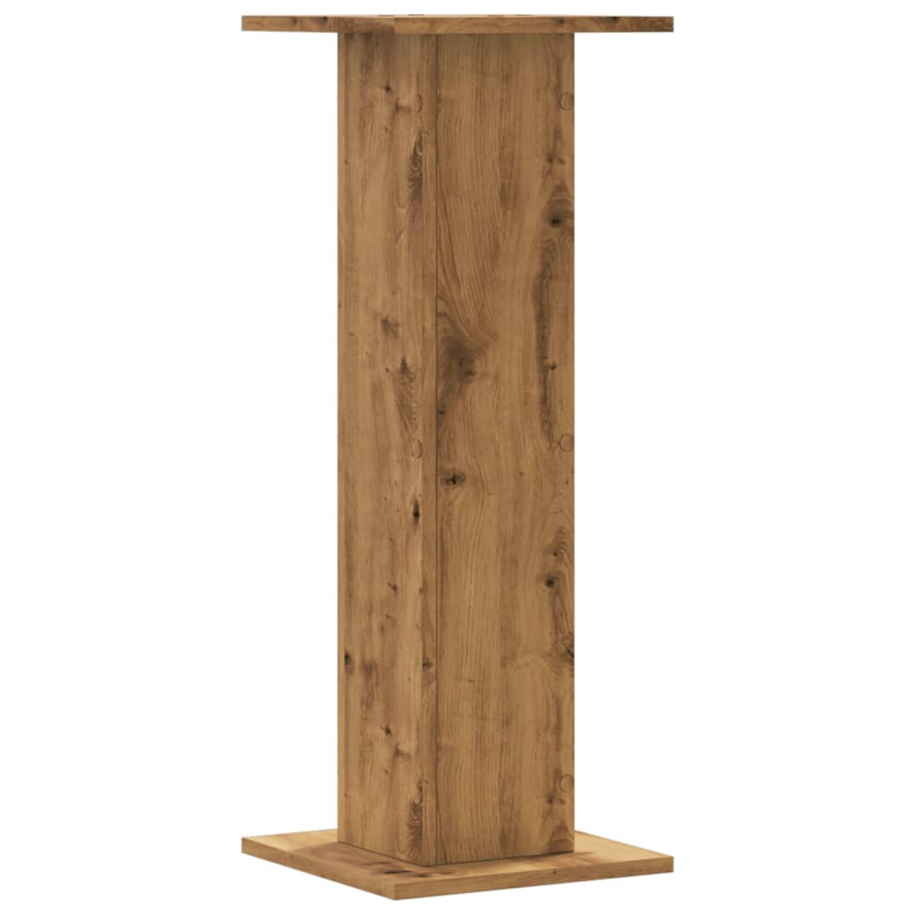 Stovai augalams, 2vnt., artisano ąžuolo, 30x30x80cm, mediena Stovai augalams, 2vnt., artisano ąžuolo, 30x30x80cm, mediena - Image 7