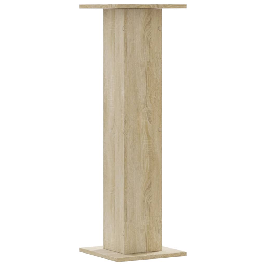Stovai augalams, 2vnt., ąžuolo, 30x30x95cm, apdirbta mediena Stovai augalams, 2vnt., ąžuolo, 30x30x95cm, apdirbta mediena - Image 6