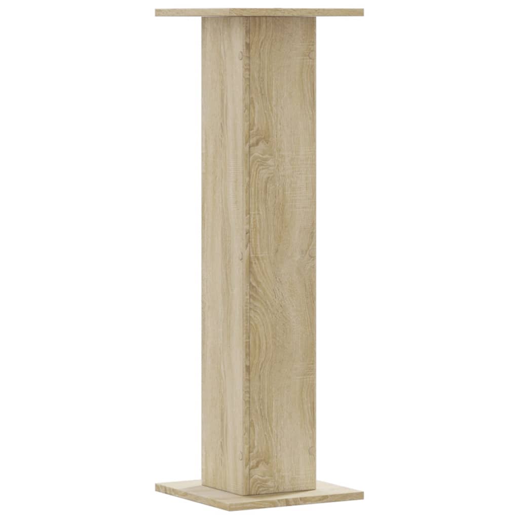 Stovai augalams, 2vnt., ąžuolo, 30x30x95cm, apdirbta mediena Stovai augalams, 2vnt., ąžuolo, 30x30x95cm, apdirbta mediena - Image 7