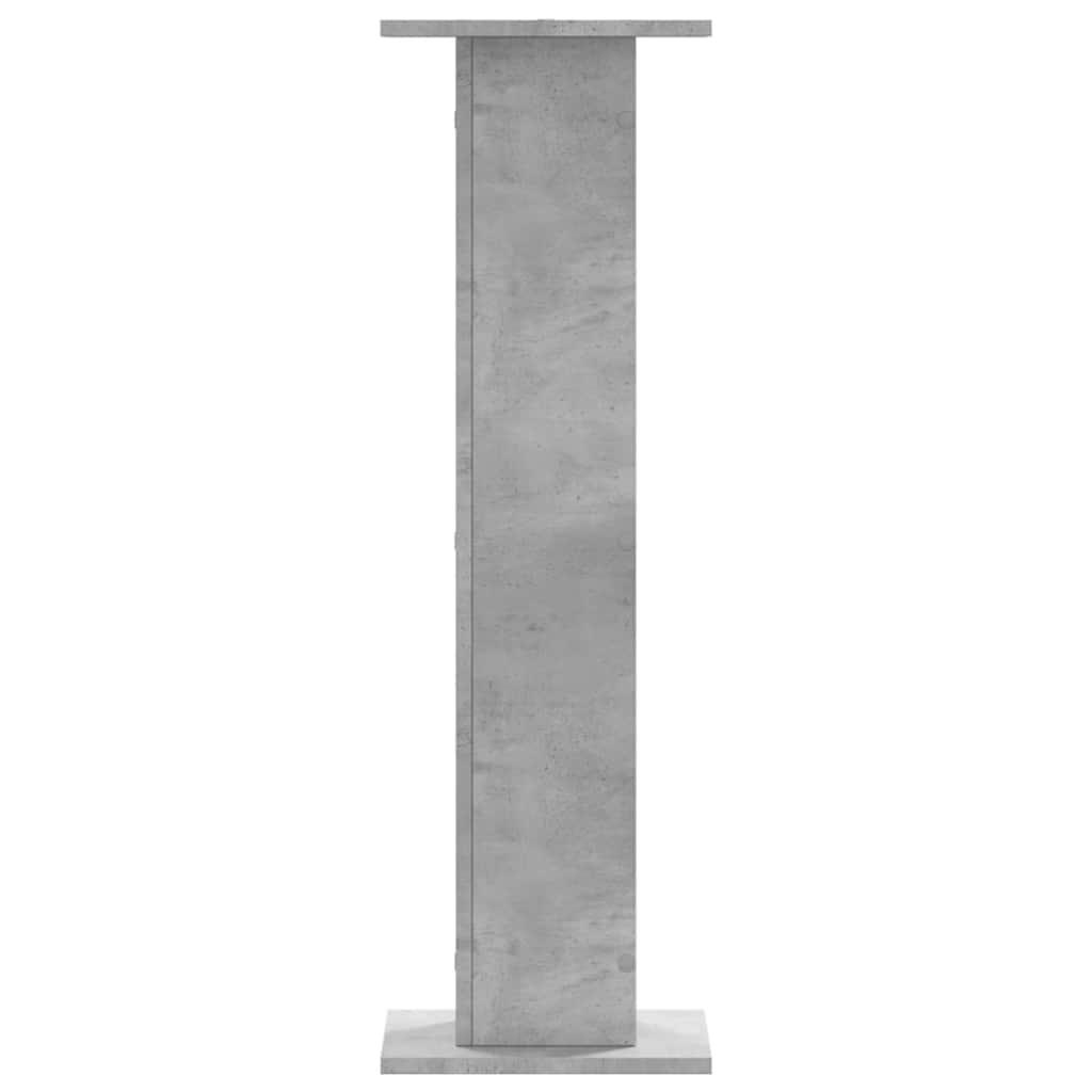 Stovai augalams, 2vnt., betono, 30x30x95cm, apdirbta mediena Stovai augalams, 2vnt., betono, 30x30x95cm, apdirbta mediena - Image 5