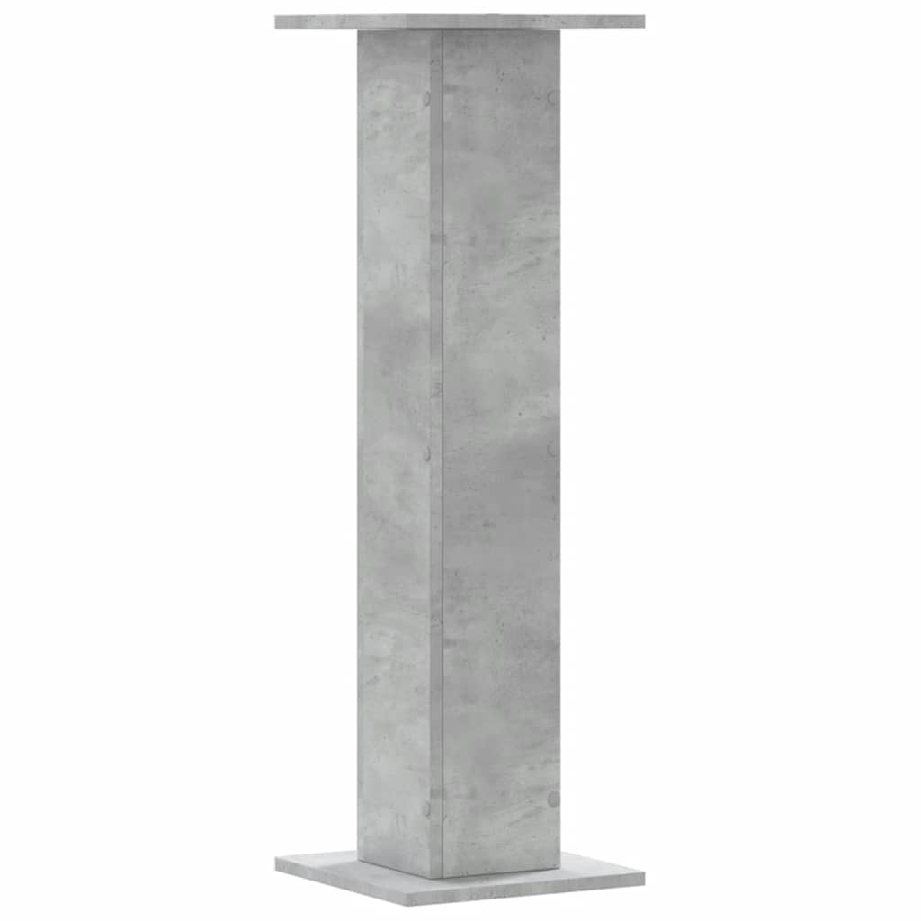 Stovai augalams, 2vnt., betono, 30x30x95cm, apdirbta mediena Stovai augalams, 2vnt., betono, 30x30x95cm, apdirbta mediena - Image 7