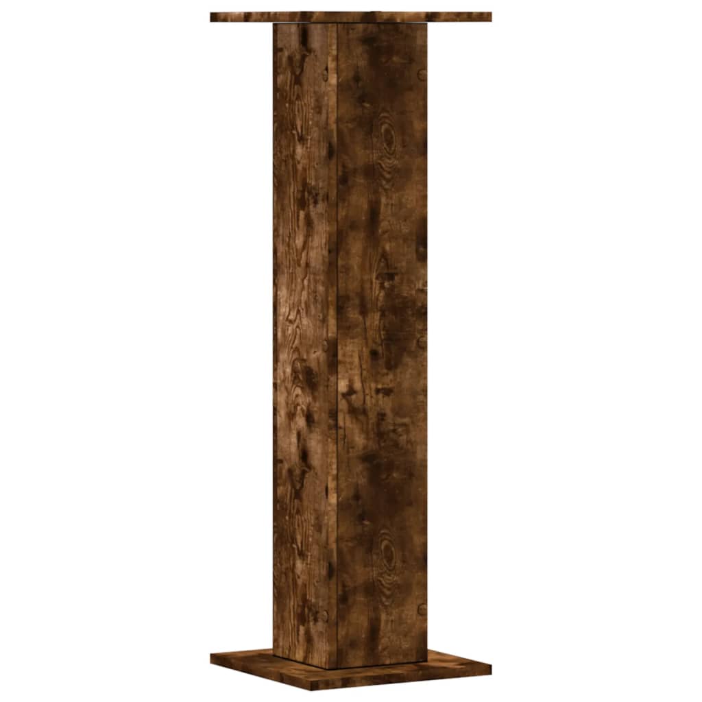 Stovai augalams, 2vnt., dūminiai, 30x30x95cm, apdirbta mediena Stovai augalams, 2vnt., dūminiai, 30x30x95cm, apdirbta mediena - Image 7