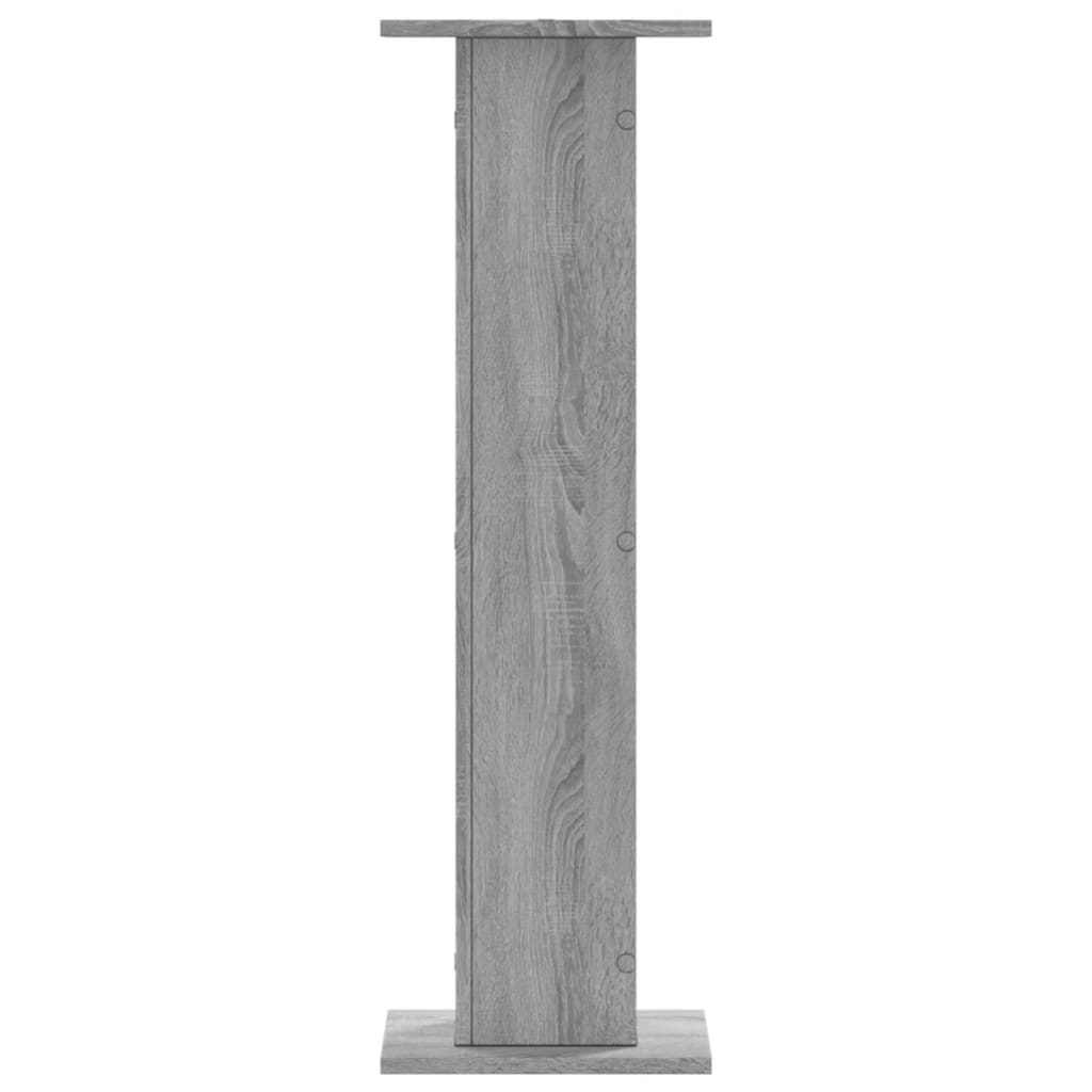 Stovai augalams, 2vnt., pilki ąžuolo, 30x30x95cm, mediena Stovai augalams, 2vnt., pilki ąžuolo, 30x30x95cm, mediena - Image 8