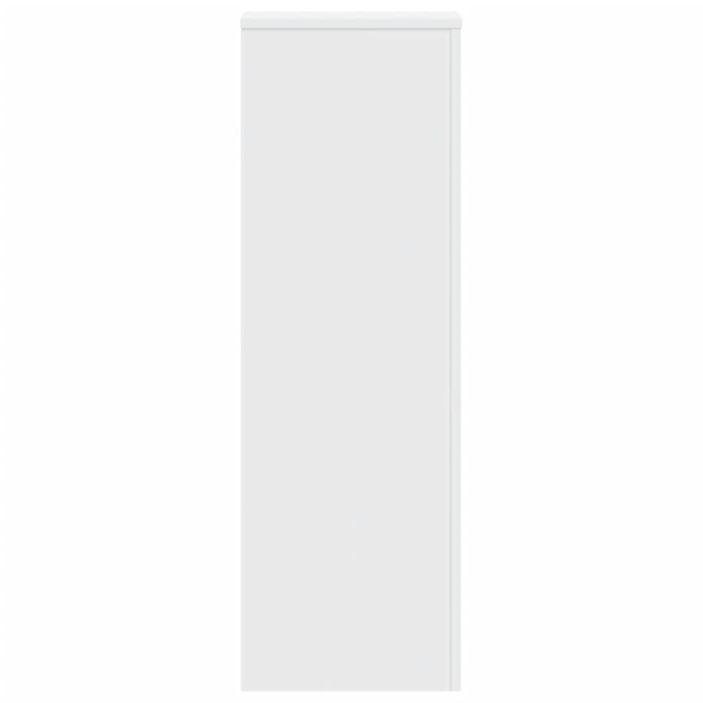 Stovai augalams, 2vnt., baltos spalvos, 33x33x100cm, mediena Stovai augalams, 2vnt., baltos spalvos, 33x33x100cm, mediena - Image 6