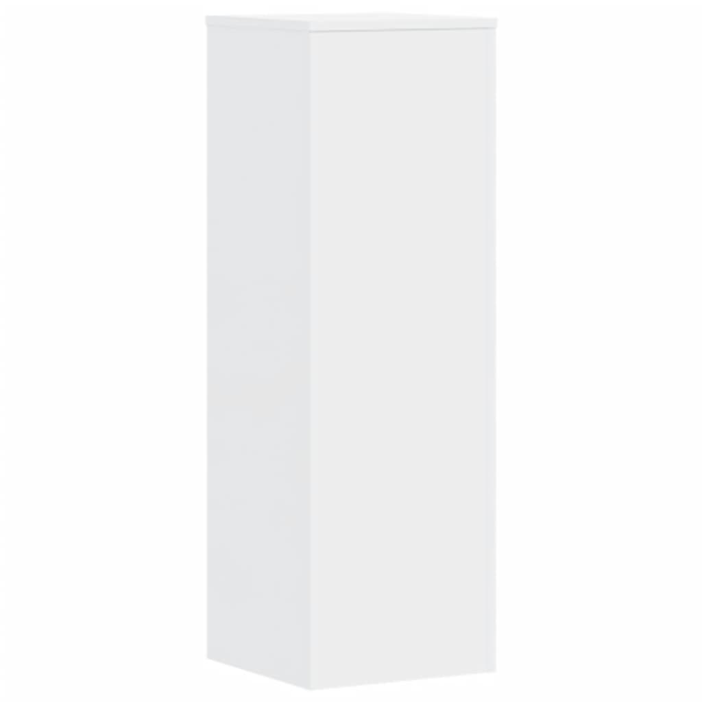 Stovai augalams, 2vnt., baltos spalvos, 33x33x100cm, mediena Stovai augalams, 2vnt., baltos spalvos, 33x33x100cm, mediena - Image 7