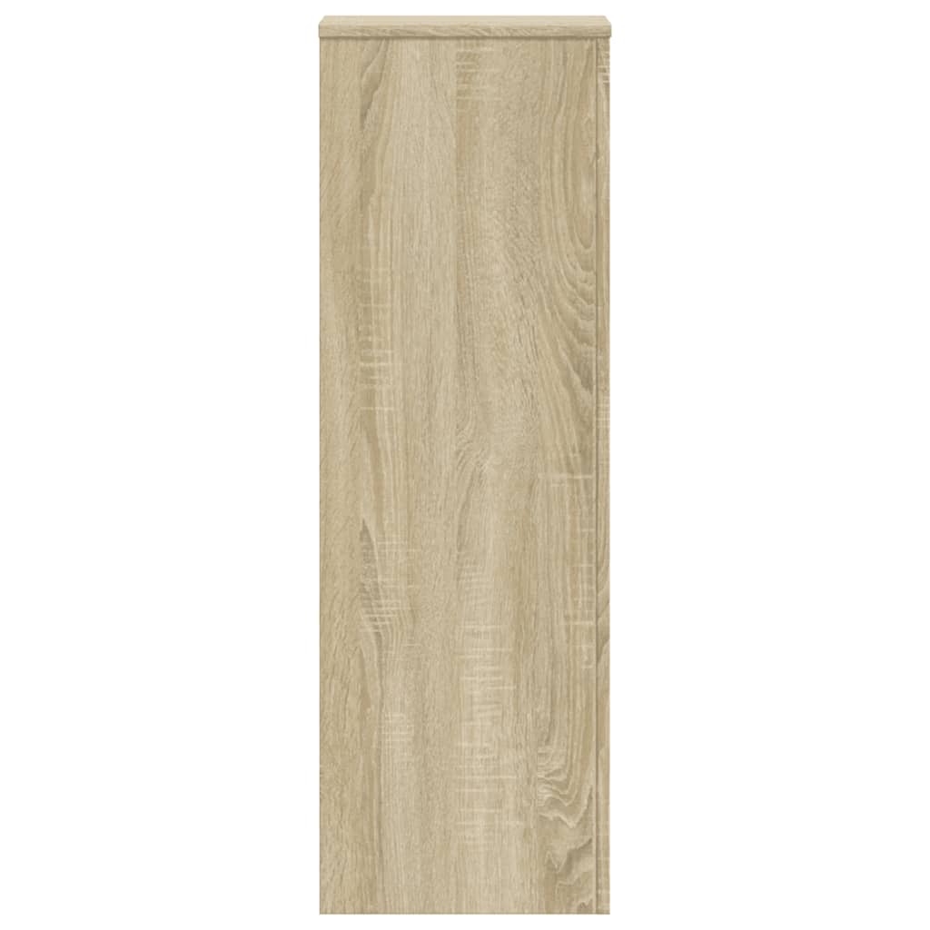 Stovai augalams, 2vnt., sonoma ąžuolo, 33x33x100cm, mediena Stovai augalams, 2vnt., sonoma ąžuolo, 33x33x100cm, mediena - Image 5