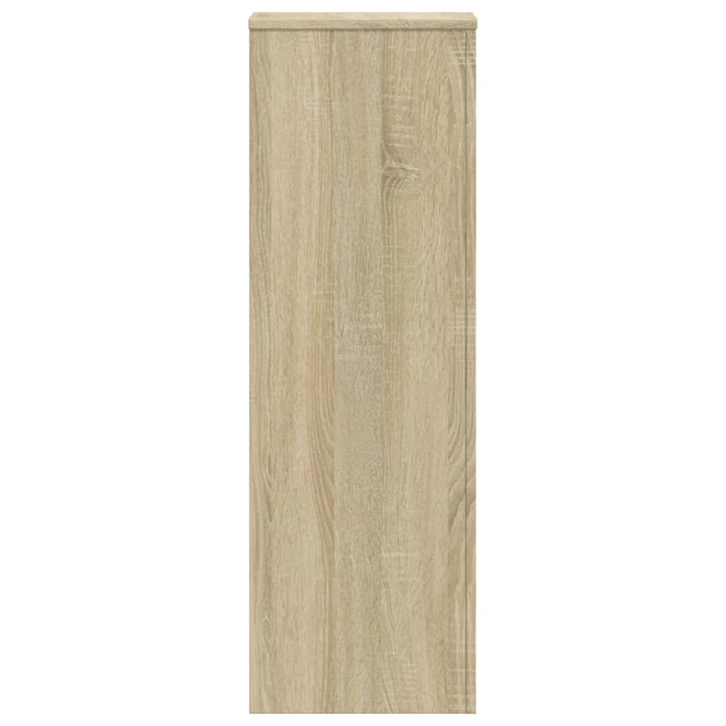 Stovai augalams, 2vnt., sonoma ąžuolo, 33x33x100cm, mediena Stovai augalams, 2vnt., sonoma ąžuolo, 33x33x100cm, mediena - Image 8