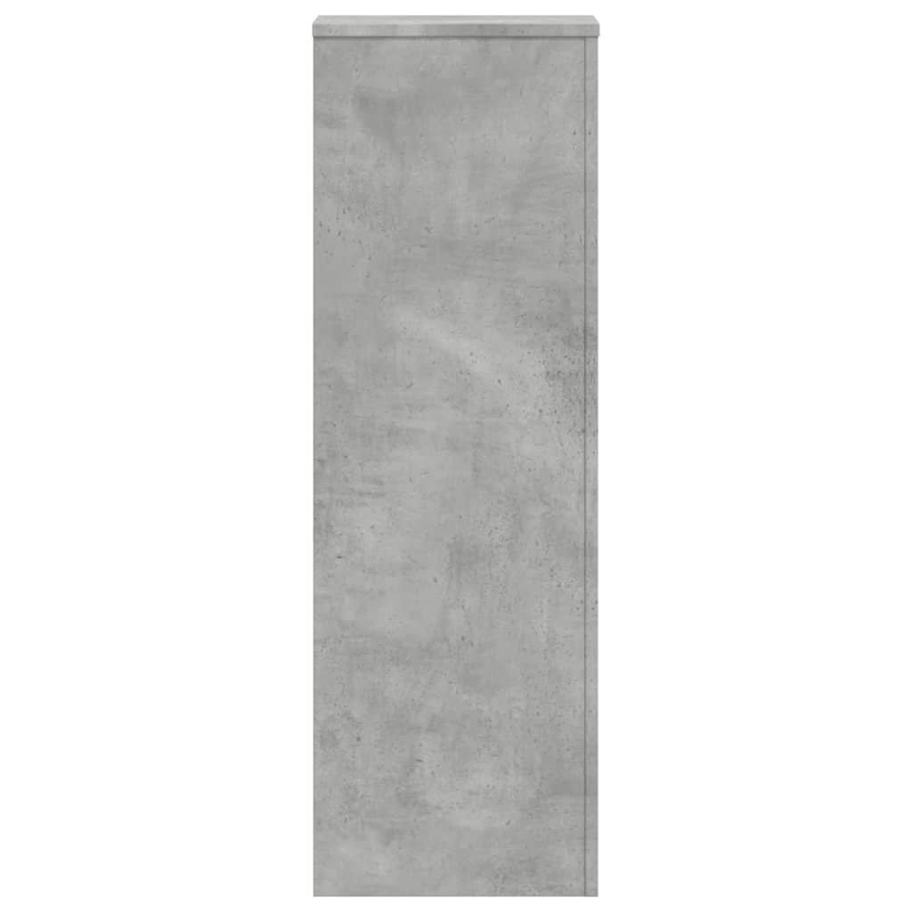 Stovai augalams, 2vnt., betono, 33x33x100cm, apdirbta mediena Stovai augalams, 2vnt., betono, 33x33x100cm, apdirbta mediena - Image 8