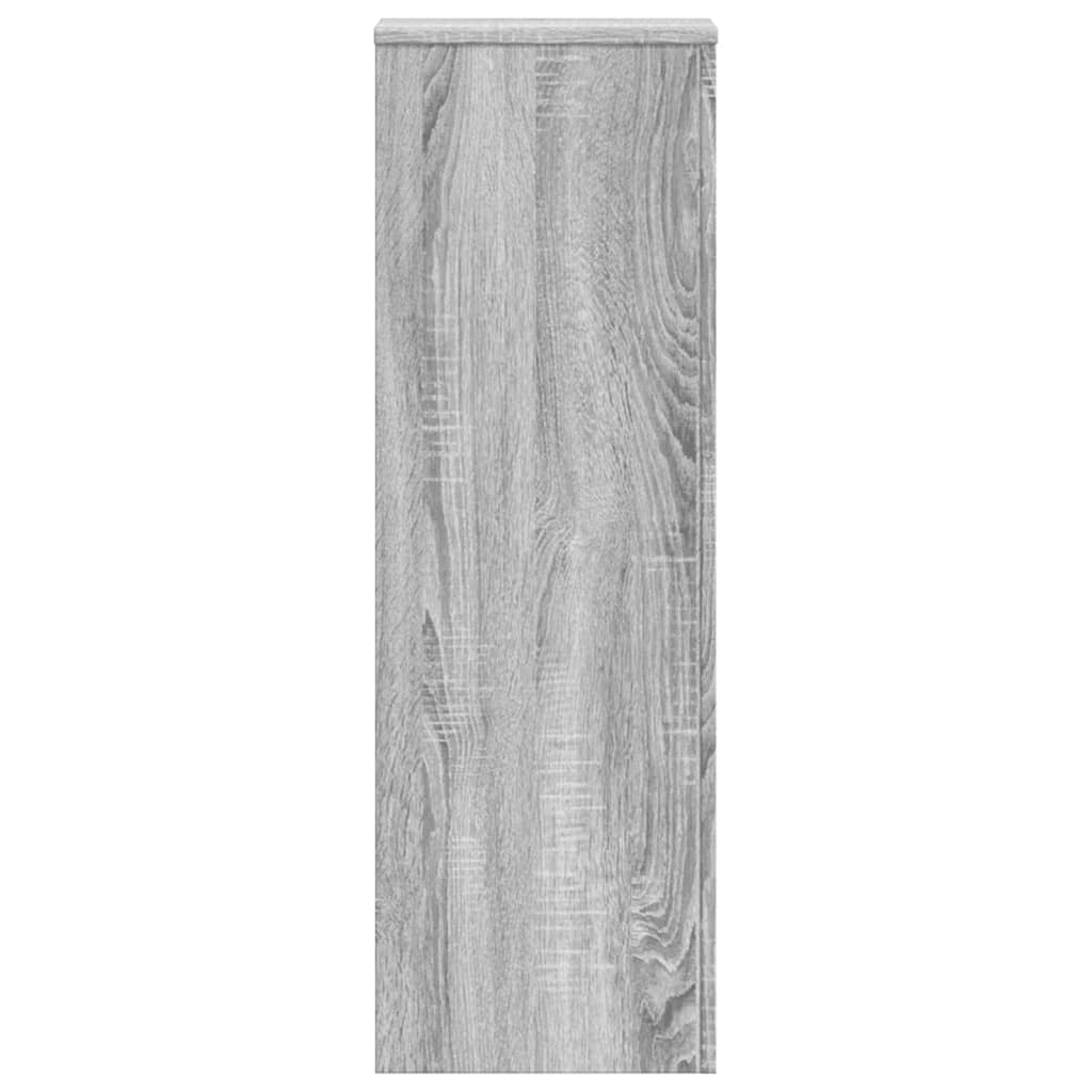 Stovai augalams, 2vnt., pilki ąžuolo, 33x33x100cm, mediena Stovai augalams, 2vnt., pilki ąžuolo, 33x33x100cm, mediena - Image 5