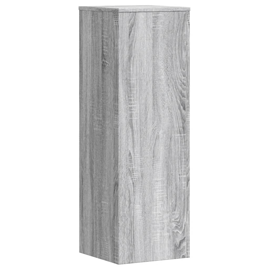 Stovai augalams, 2vnt., pilki ąžuolo, 33x33x100cm, mediena Stovai augalams, 2vnt., pilki ąžuolo, 33x33x100cm, mediena - Image 6