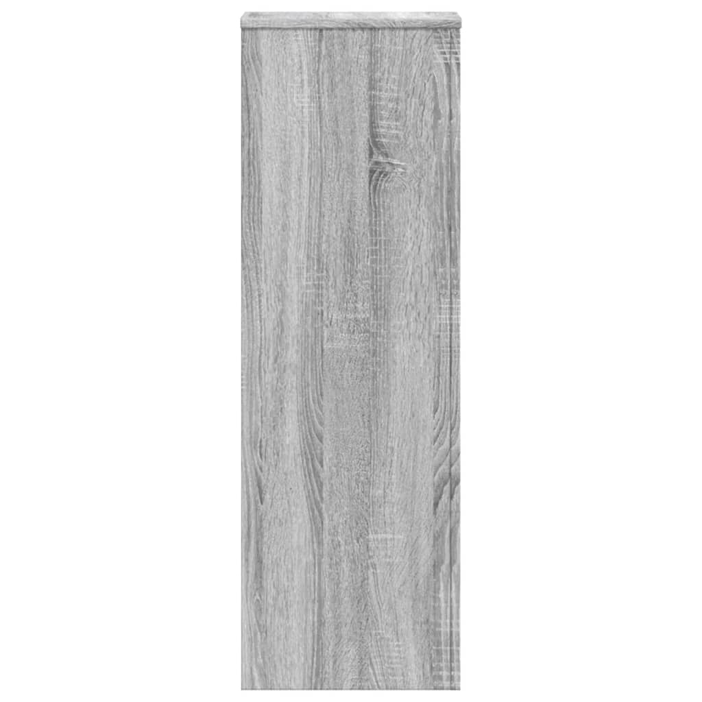 Stovai augalams, 2vnt., pilki ąžuolo, 33x33x100cm, mediena Stovai augalams, 2vnt., pilki ąžuolo, 33x33x100cm, mediena - Image 8