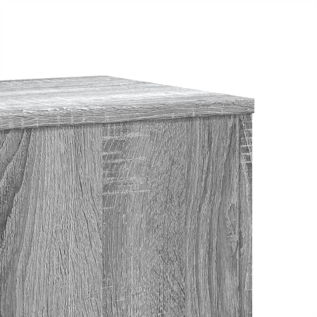 Stovai augalams, 2vnt., pilki ąžuolo, 33x33x100cm, mediena Stovai augalams, 2vnt., pilki ąžuolo, 33x33x100cm, mediena - Image 9