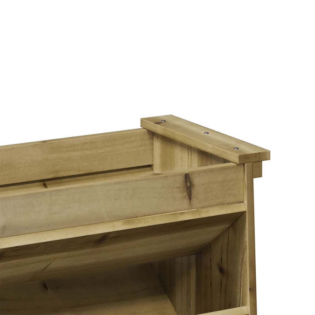 Žolelių lovelis, 6 aukštų, 69x40x101,5cm, pušies masyvas Žolelių lovelis, 6 aukštų, 69x40x101,5cm, pušies masyvas - Image 8