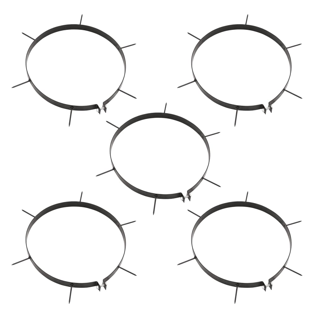 Vejos volas su aeratoriaus spaustukais, juodas, geležis/plienas Vejos volas su aeratoriaus spaustukais, juodas, geležis/plienas - Image 4