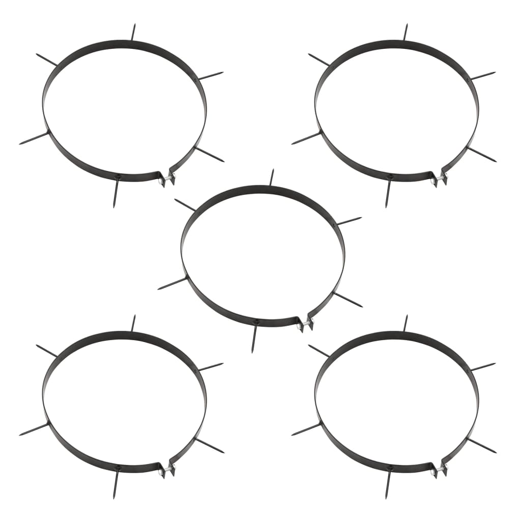 Vejos volas su aeratoriaus spaustukais, juodas, geležis/plienas Vejos volas su aeratoriaus spaustukais, juodas, geležis/plienas - Image 4
