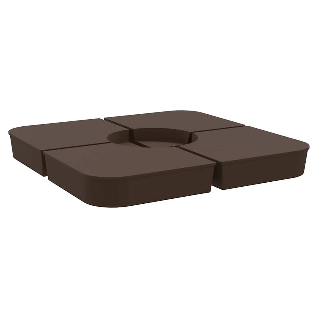 Skėčio nuo saulės pagrindo rinkinys, 4 dalių, 100kg, PP Skėčio nuo saulės pagrindo rinkinys, 4 dalių, 100kg, PP - Image 5