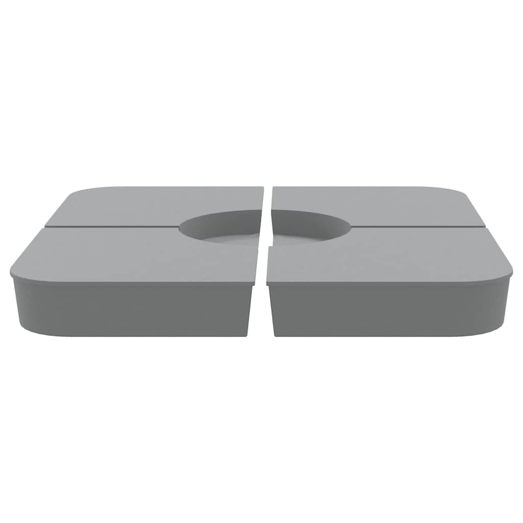 Skėčio nuo saulės pagrindo rinkinys, 4 dalių, 100kg, PP Skėčio nuo saulės pagrindo rinkinys, 4 dalių, 100kg, PP - Image 4