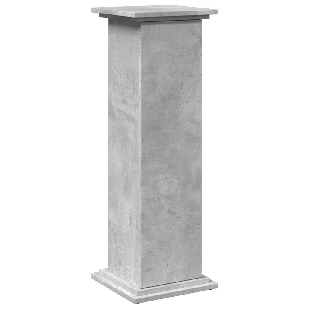 Eksponavimo stovas su lentyna, betono, 31x30x90cm, mediena Eksponavimo stovas su lentyna, betono, 31x30x90cm, mediena - Image 4